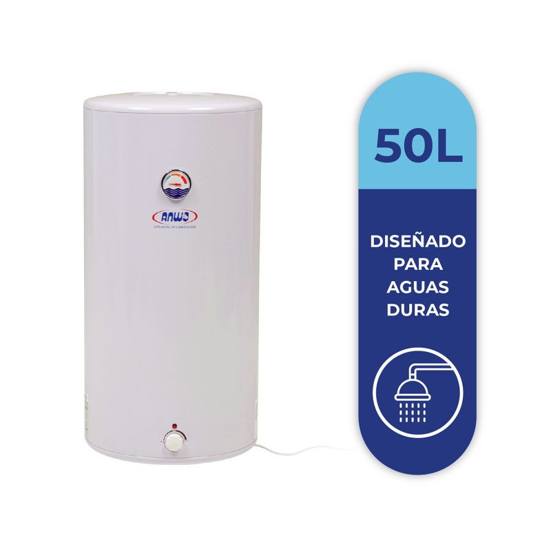 Termo Eléctrico Mural 50 Lts. Anwo Van50lts 1.7 Kw/220v - 1