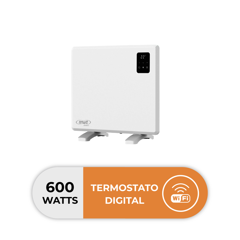 Panel Eléctrico Liso Anwo Ndfl.600a 600w C/wifi - 1