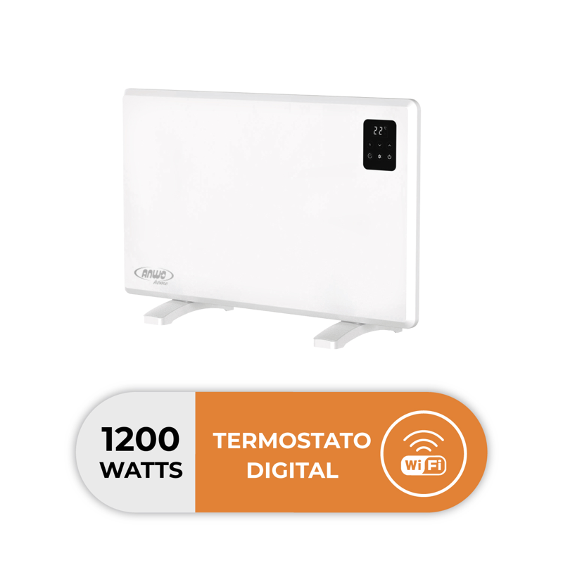 Panel El?ctrico Liso Anwo Ndfl.1200a 1200w C/wifi - 1