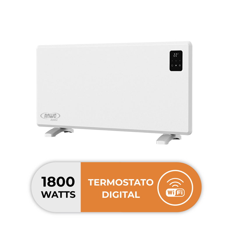Panel El?ctrico Liso Anwo Ndfl.1800a 1800w C/wifi - 1