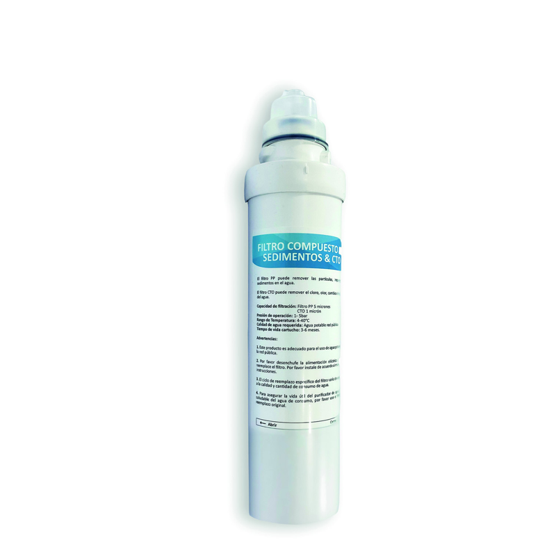 Filtro Pp+ Cto Sistema Purificador De Agua Anwo - 1