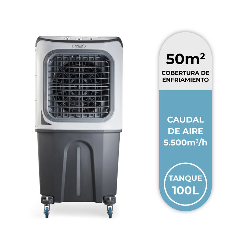Enfriador Evaporativo Portatil Comercial 5.500mch - 1