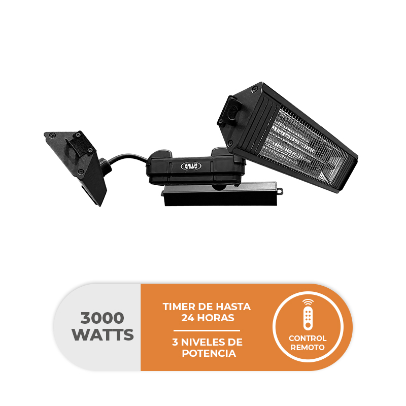 Calefactor Techo Triple 3000w T07-hr30b - 1