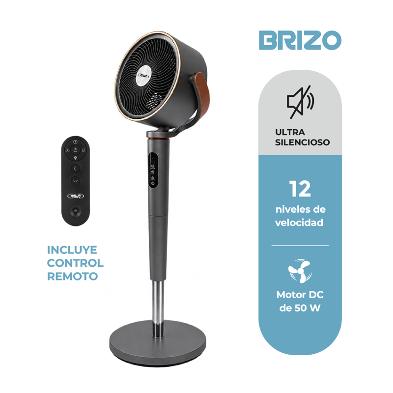 Ventilador Pedestal De Oscilación Completa 360° - 1