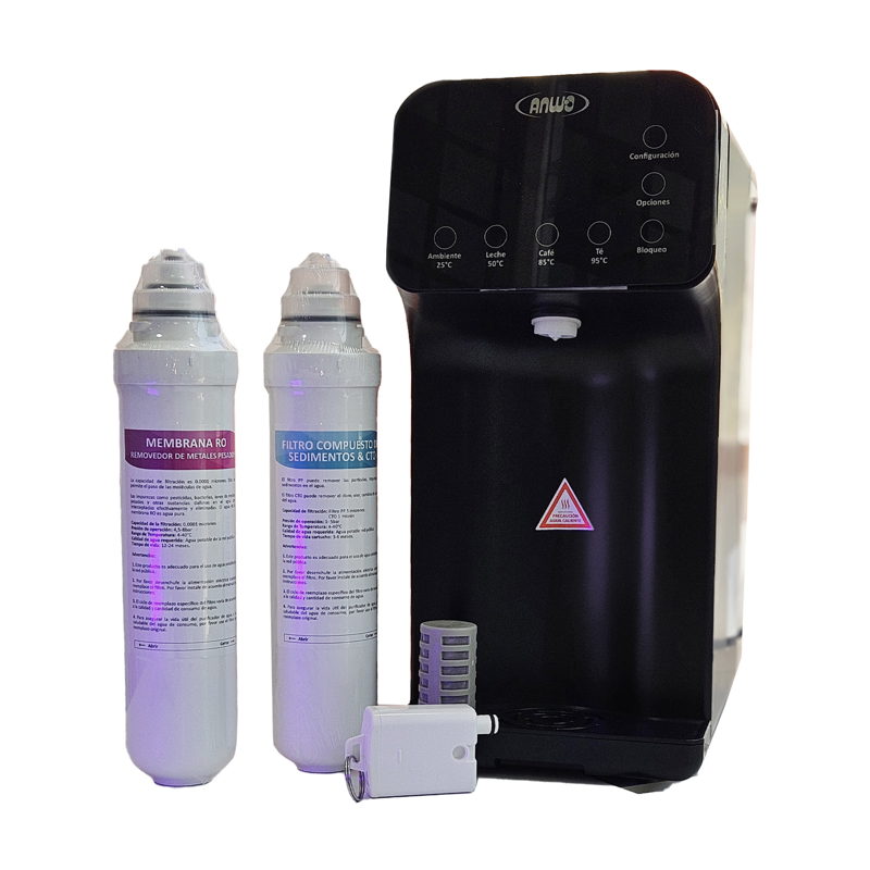 (hasta Agotar Stock) Sistema Purificador De Agua Anwo A.my-roz108.n Osmosis Inversa - image-3