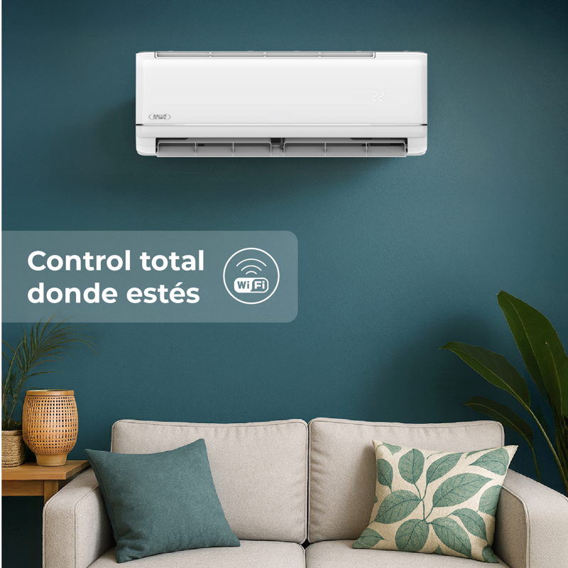 Eaa. Split Muro New Ecoflow 12000 Btuh Inverter R32 Anwo - image-3