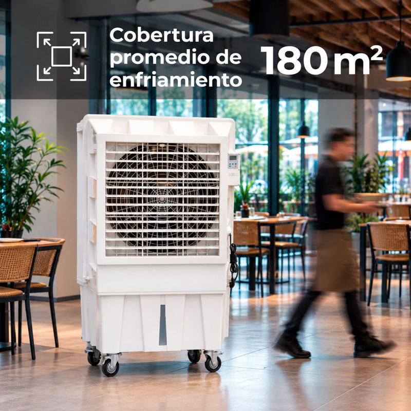 Enfriador Evaporativo Portatil Comercial 18.000mch - image-2