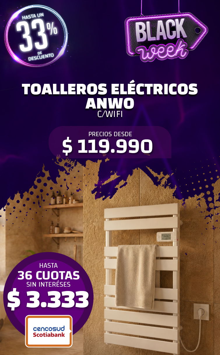 BLACK WEEK TOALLEROS