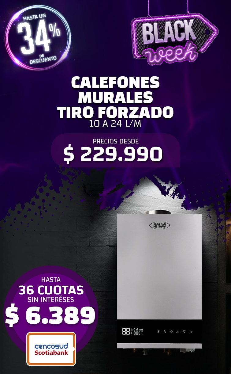 Black Week Calefon TF