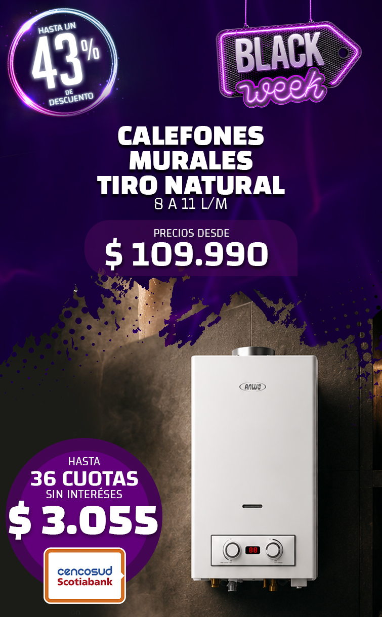 Black Week Calefon TN
