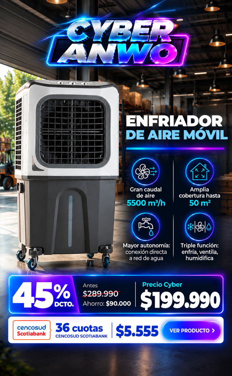 octubre / cyber / enfriador